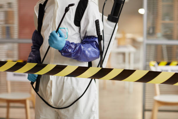 Professional Blood Cleanup technician working in Rodanthe, NC